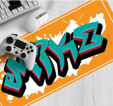 Vild stil konge graffiti personlig musemåtte - TenStickers