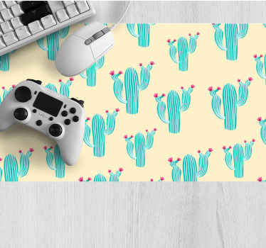 Pastellivärinen kaktus Alkuperäinen hiirimatto - Tenstickers
