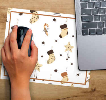 Božićni darovi svjetlucavi uzorak božićna podloga za miš - TenStickers