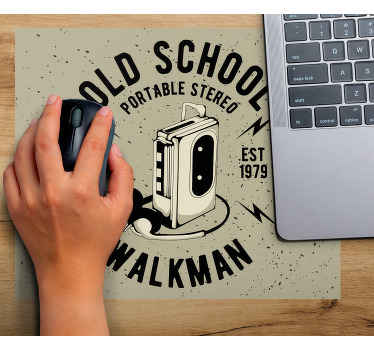 Walkman cartoon design more mousepads - TenStickers