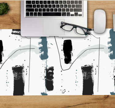 Mouse pad com texturas e padrões formas artísticas abstratas - TenStickers