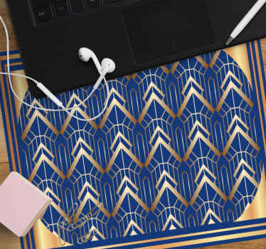 Mouse pad patterns with elegant geometric design - TenStickers