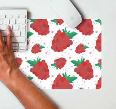 Bær akvarell med flekker mønster musematte original - Tenstickers