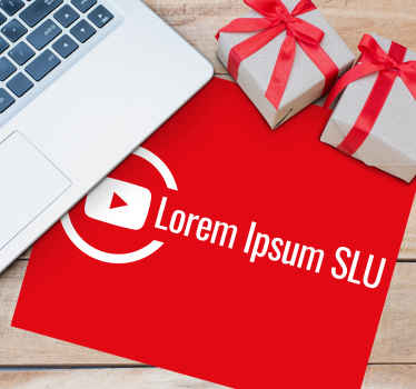 Youtube 标签个性化鼠标垫 - TenStickers