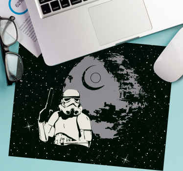 典型的白兵图案原始鼠标垫 - TenStickers