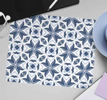 Hampton Style flower bouquet original mouse pad - TenStickers