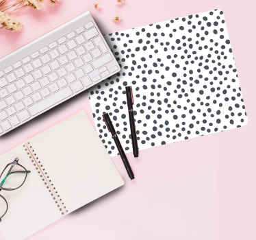 “汉普顿风格”圆点设计鼠标垫图案 - TenStickers