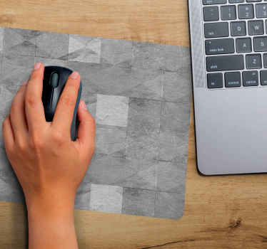 Geometriske industrielle betongformer musematte tekstur - Tenstickers