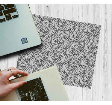 抽象的なアラビアタイルスタイルのマウスパッドパターン - TENSTICKERS