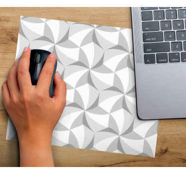 Contemporary cement tiles mouse pad patterns - TenStickers