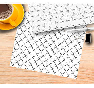 Geometrisk marokkansk design musematte tekstur - Tenstickers