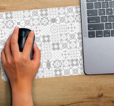 Grå "beatrice" original musmatta - Tenstickers