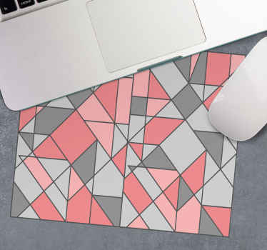 Háromszög fal művészeti minta eredeti egérpad - TenStickers