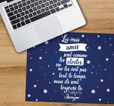 Tapis De Souris Avec Phrase Magnifiques Tenstickers