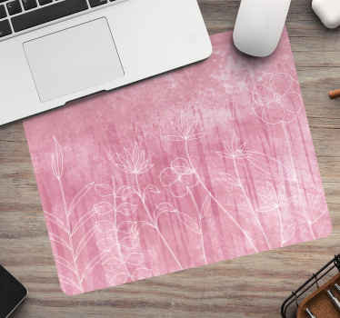 Meadow Scandinavian style original mouse pad - TenStickers