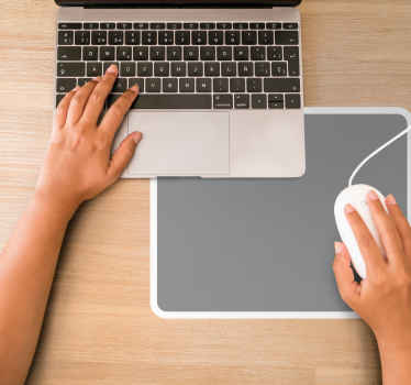 Ultimate gray colors original mouse pad - TenStickers