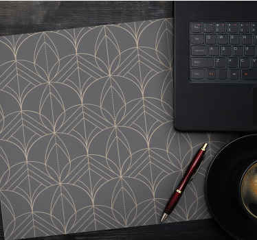 Geometrisk mønster moderne stil musematte original - Tenstickers