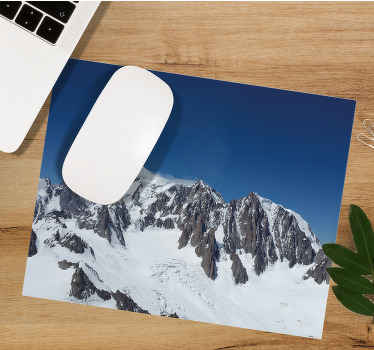 Tapis de souris paysage du Mont-Blanc - TenStickers