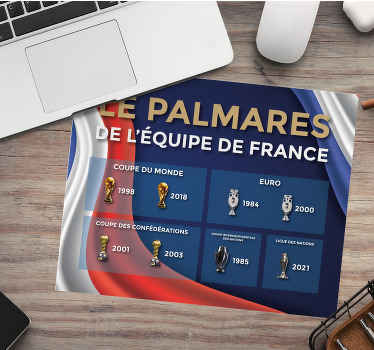 Tapis de souris Trophée football - TenStickers