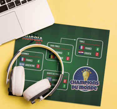 Tapis de souris Coupe du Monde France - TenStickers