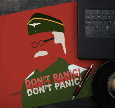 Don't panic original mouse pad - TenStickers