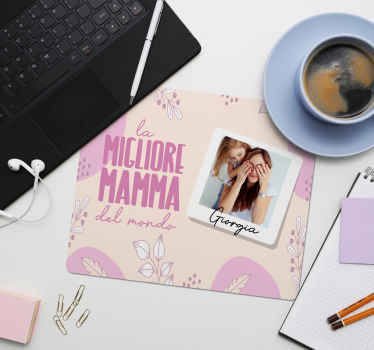 Tappetino mouse in pvc per festa della mamma - TenStickers