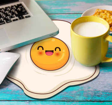 Poggiapolso mouse originale uovo fritto - TenStickers