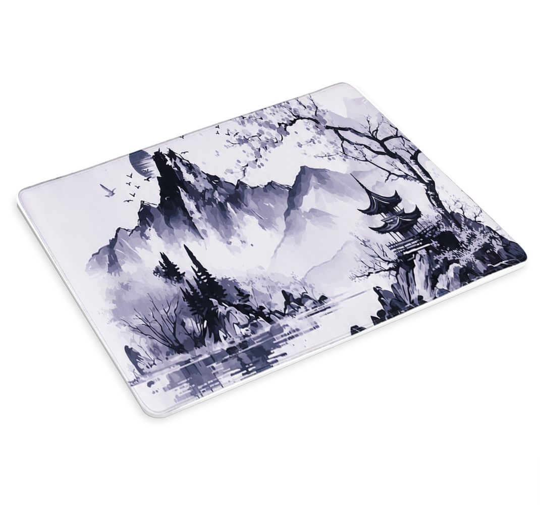 Gaming mouse pad xxl japanese landscape design - TenStickers