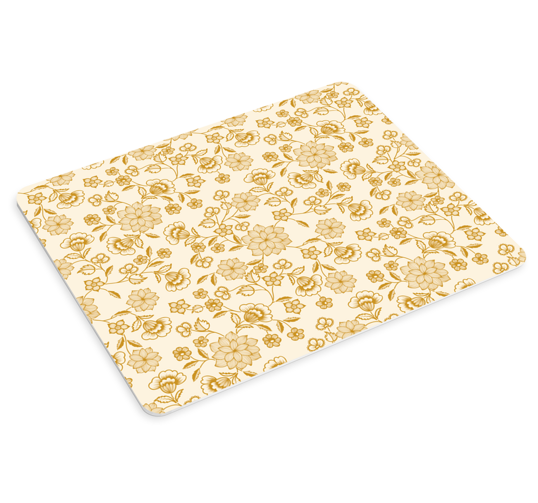 Floral flock paisley paisley mouse pad - TenStickers