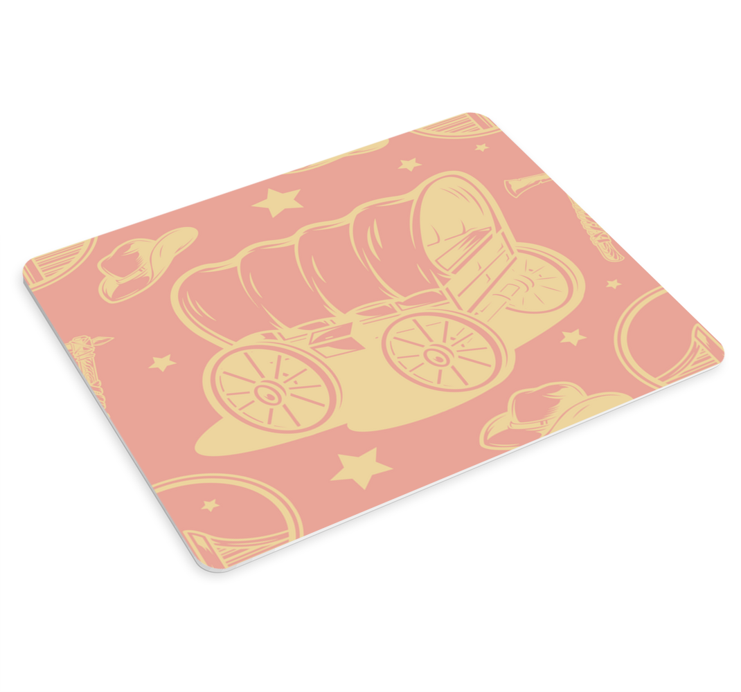 Alfombrilla ratón original carroza vaquero - TenVinilo