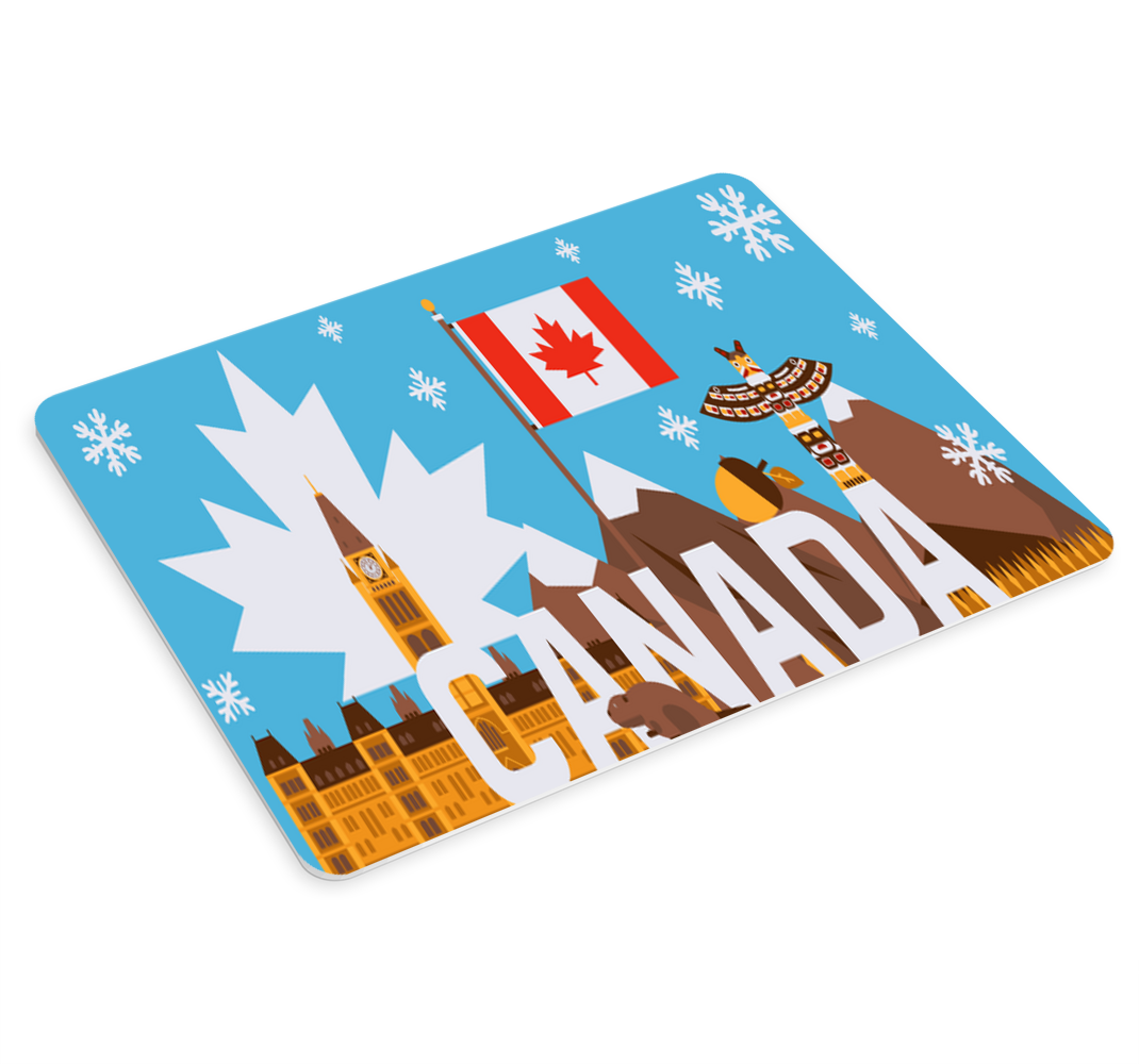 Canadian Symbols original mouse pad - TenStickers