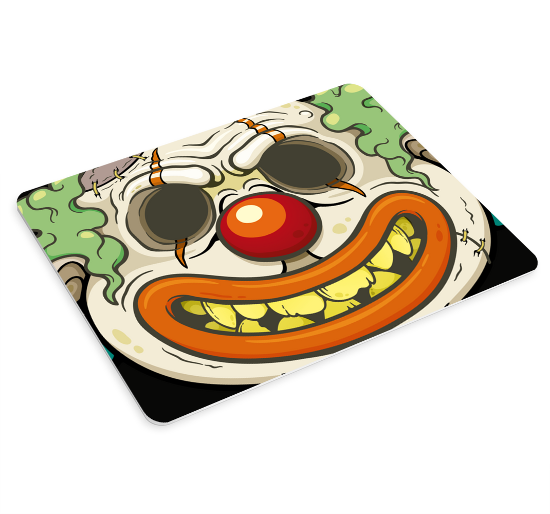 Creepy Clown Face original mouse pad - TenStickers