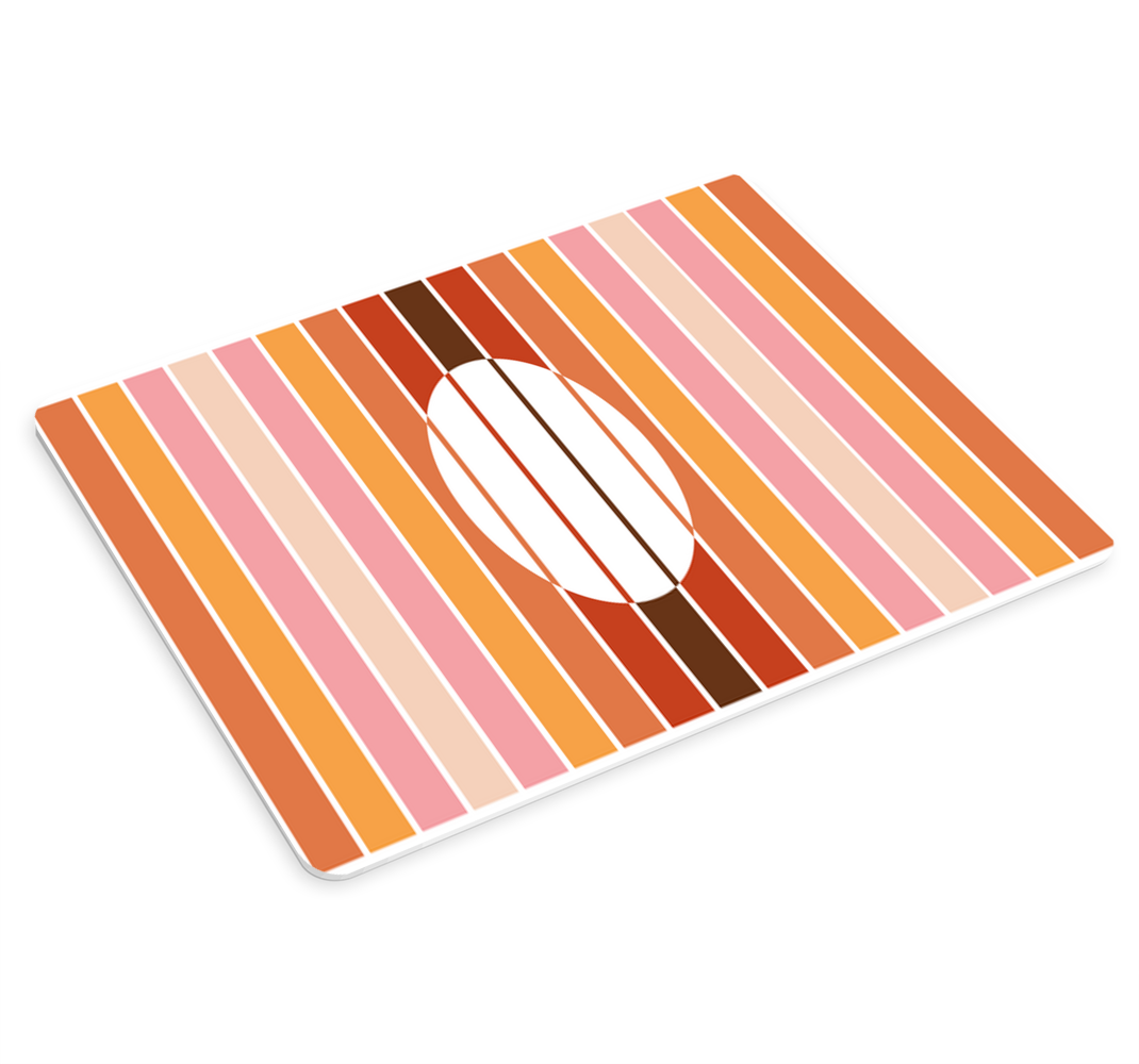 70's stribet sol musemåtte - TenStickers