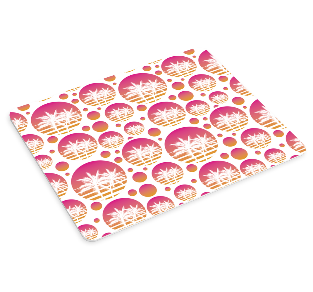 Zalazak sunca vintage pejzaž jastučić za miša za sunčanje 70-ih - TenStickers