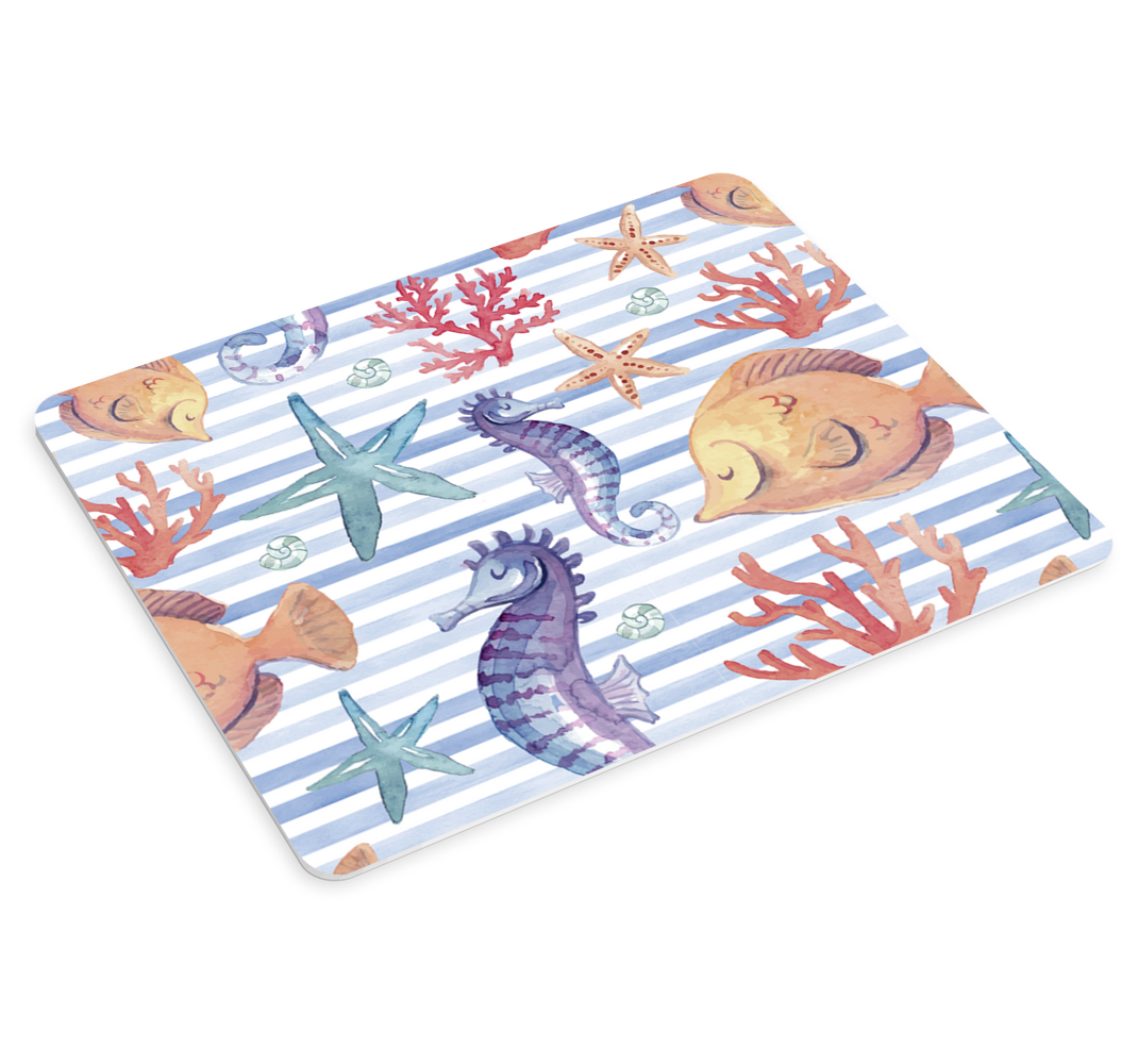 Underwater Creatures Pattern original mouse pad - TenStickers
