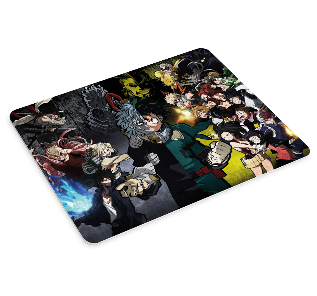 Download A Mouse Pad With Anime Characters On It Wallpaper | Wallpapers.com