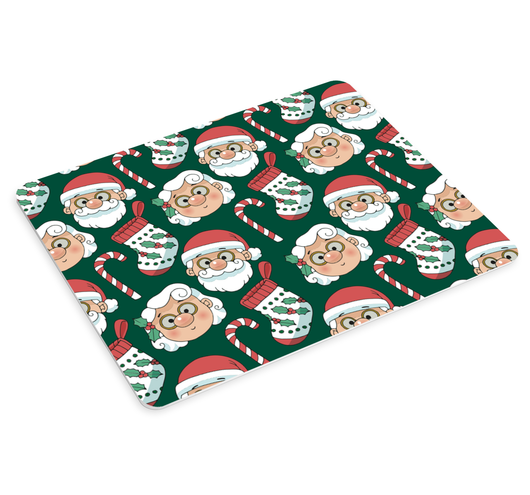 santa claus merry christmas more mousepads - TenStickers