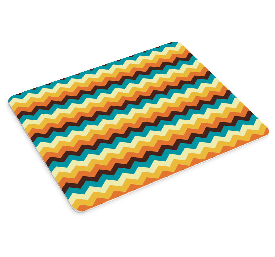 Zigzag seamless pattern original mouse pad - TenStickers