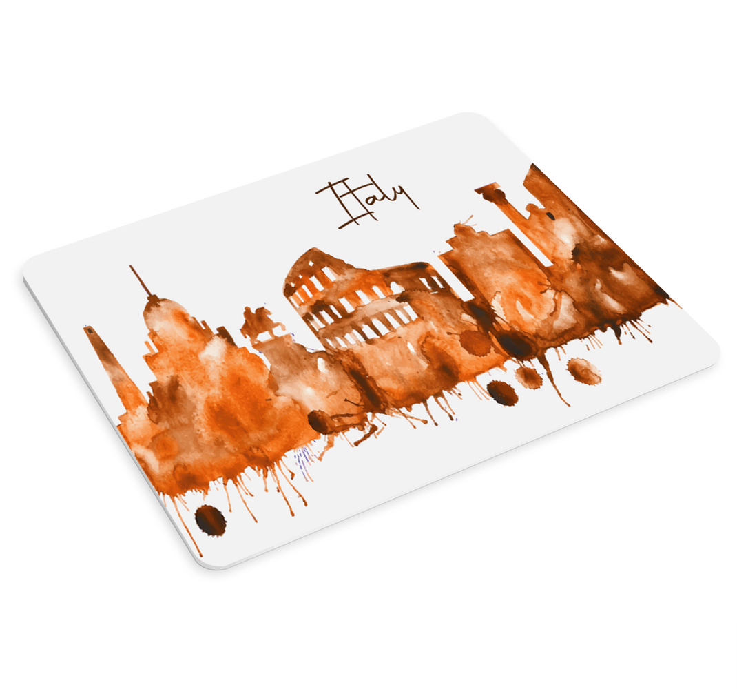 Vakker skyline av italia original musematte - Tenstickers