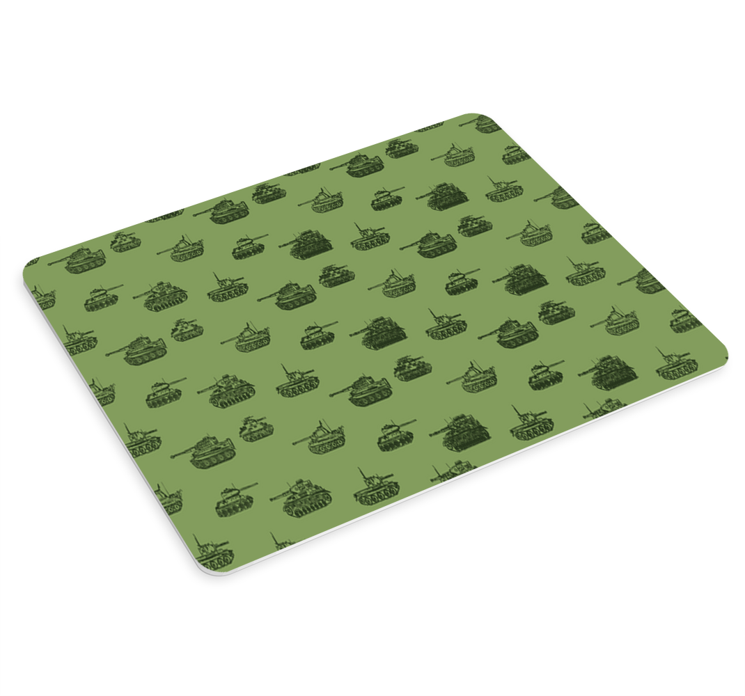 Military Vehicle Pattern gaming mouse pad - TenStickers