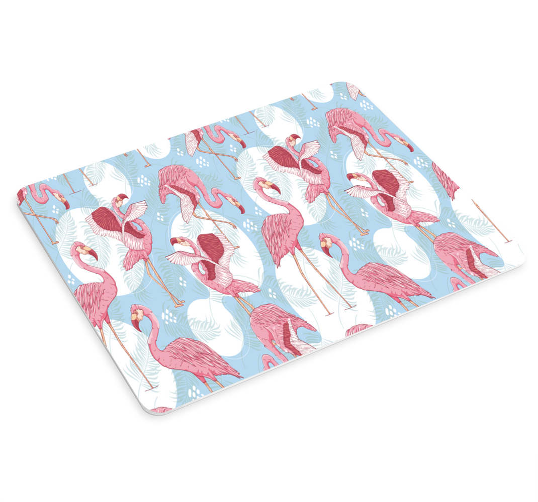 플라밍고 패턴 더 많은 마우스 패드 - TenStickers