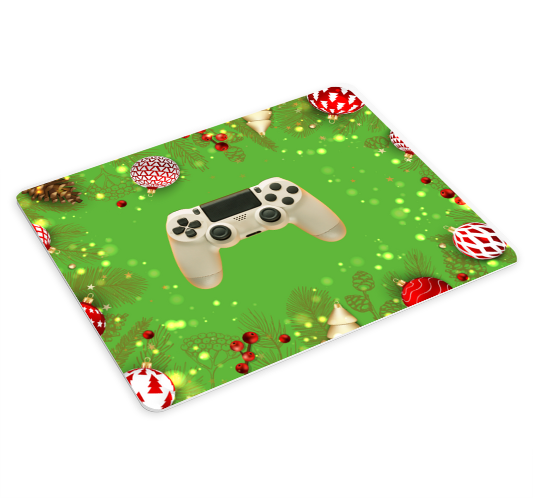 Decorations with background christmas mousepad - TenStickers