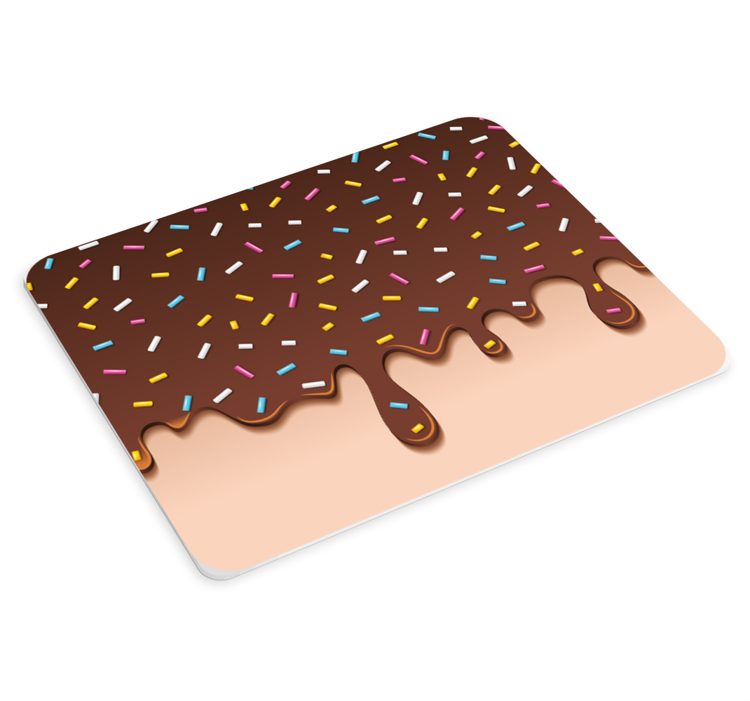 Tapetes de rato originais Creme donut com nome - TenStickers