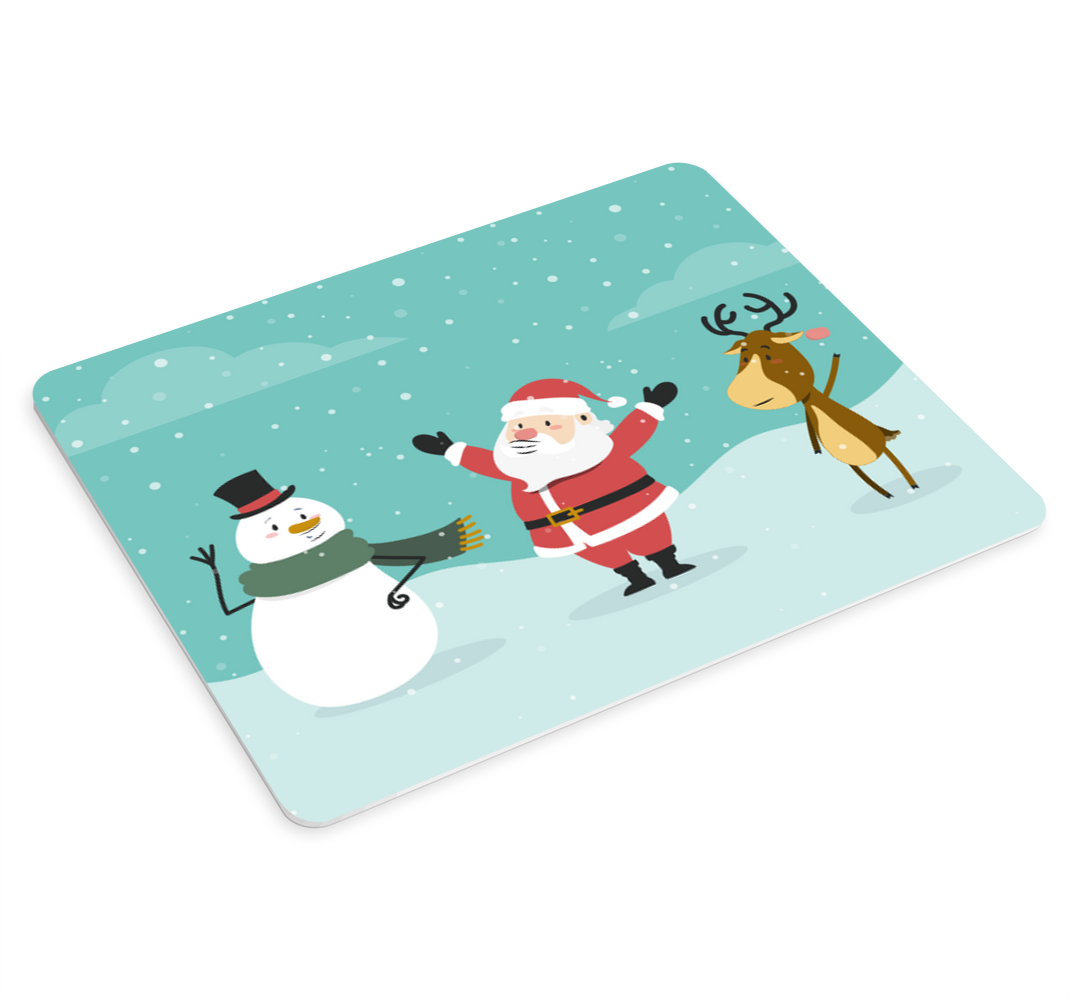 Forskjellige julekarakterer musematte - Tenstickers