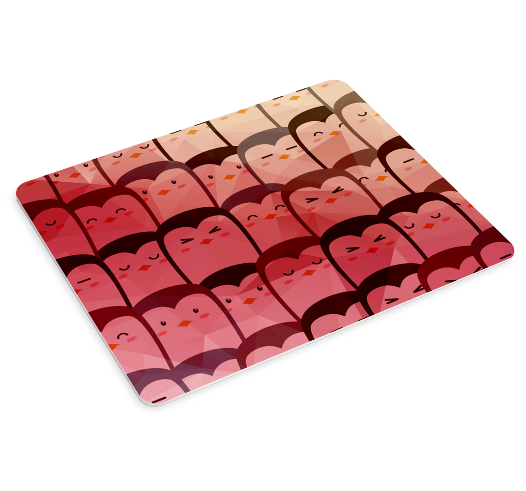 Geometrické tučňáci více podložky pod myš - TenStickers