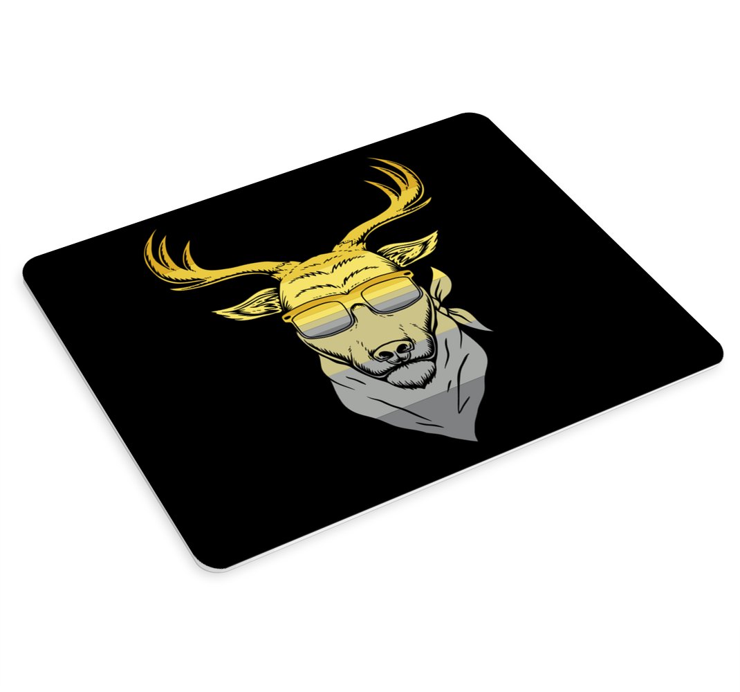 Alfombrilla ratón original Ciervo estilo pantone - TenVinilo