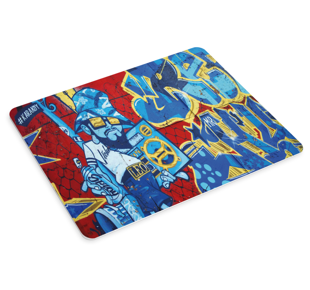 Canlı kentsel grafiti oyun mouse pad - TenStickers