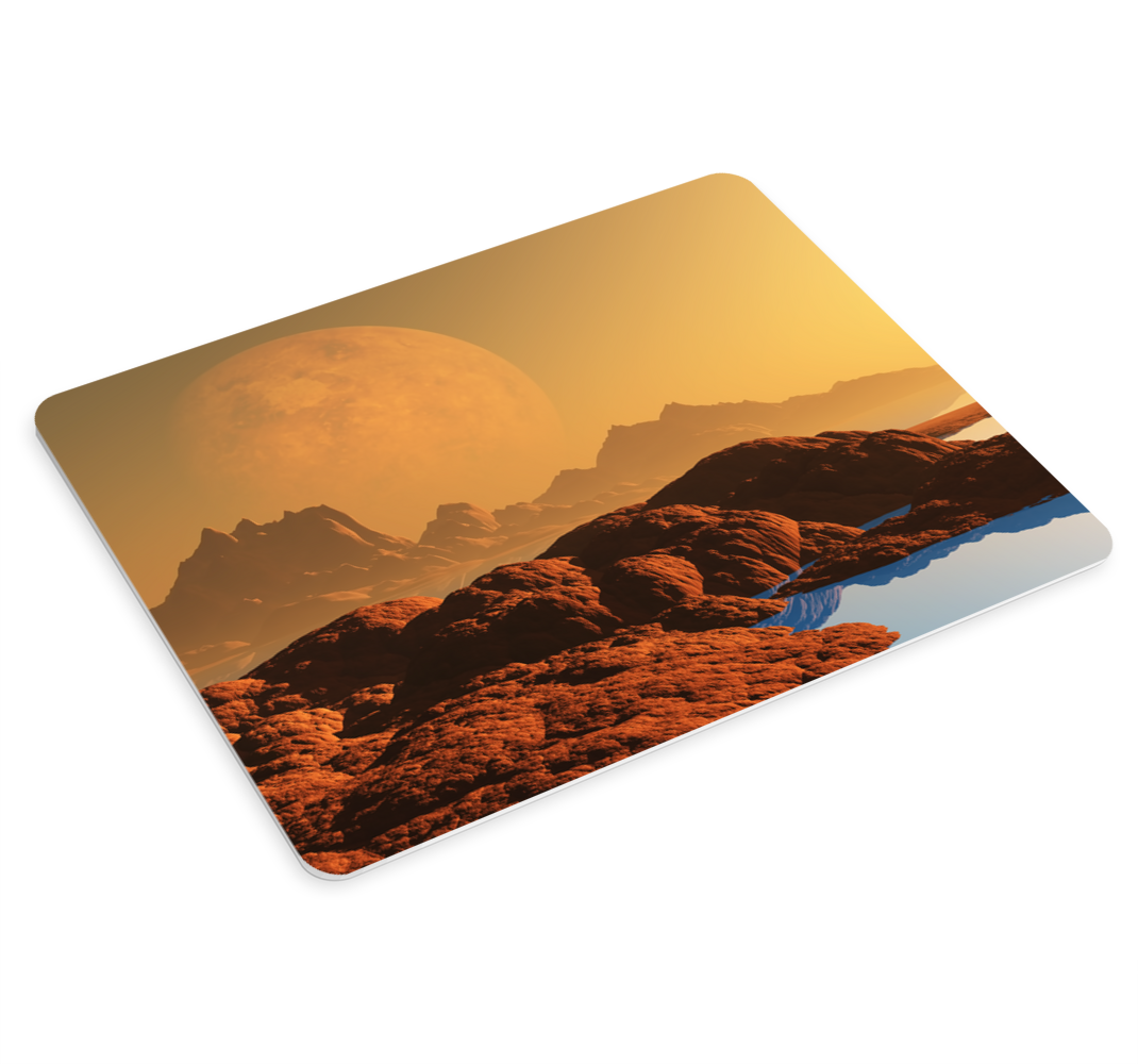 Alien planet original mouse pad - TenStickers
