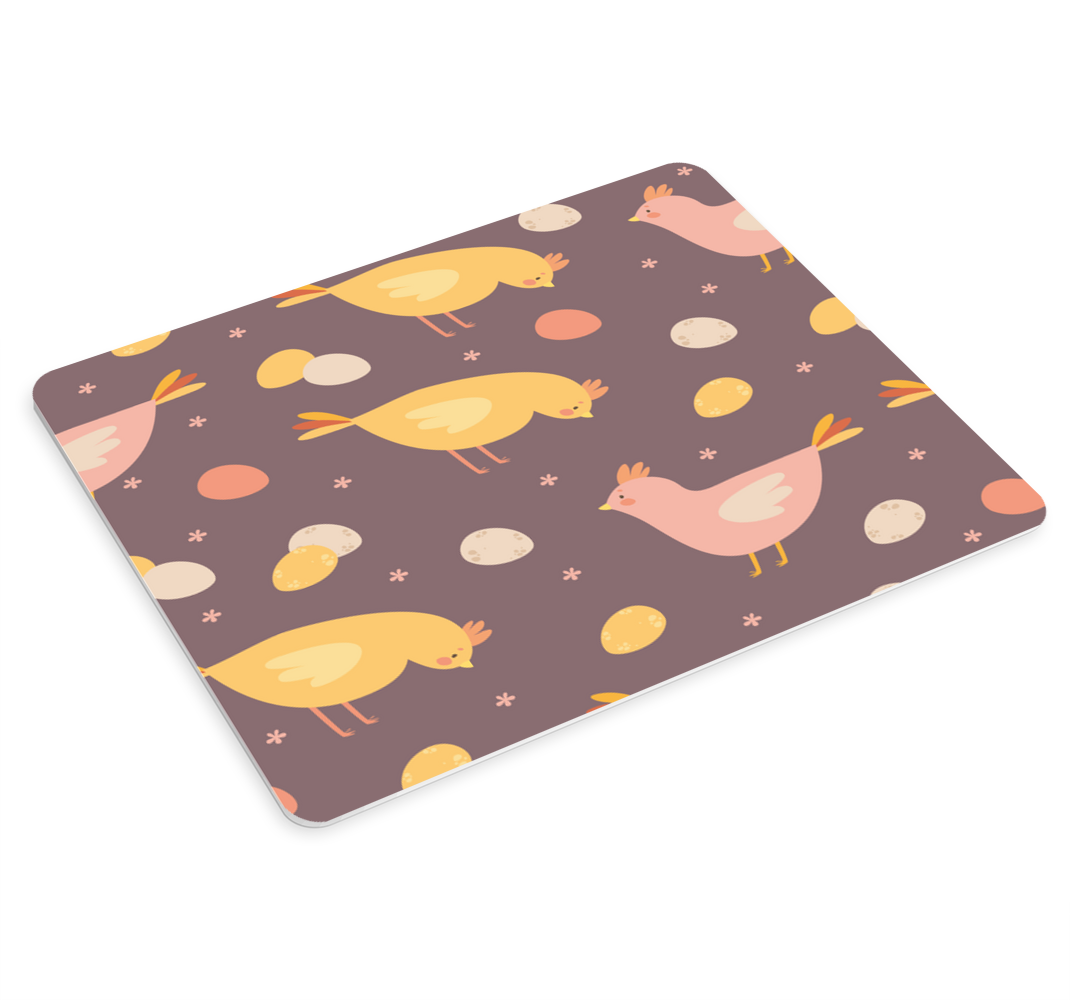 Barevný vzor kuřecí vejce originální podložka pod myš - TenStickers