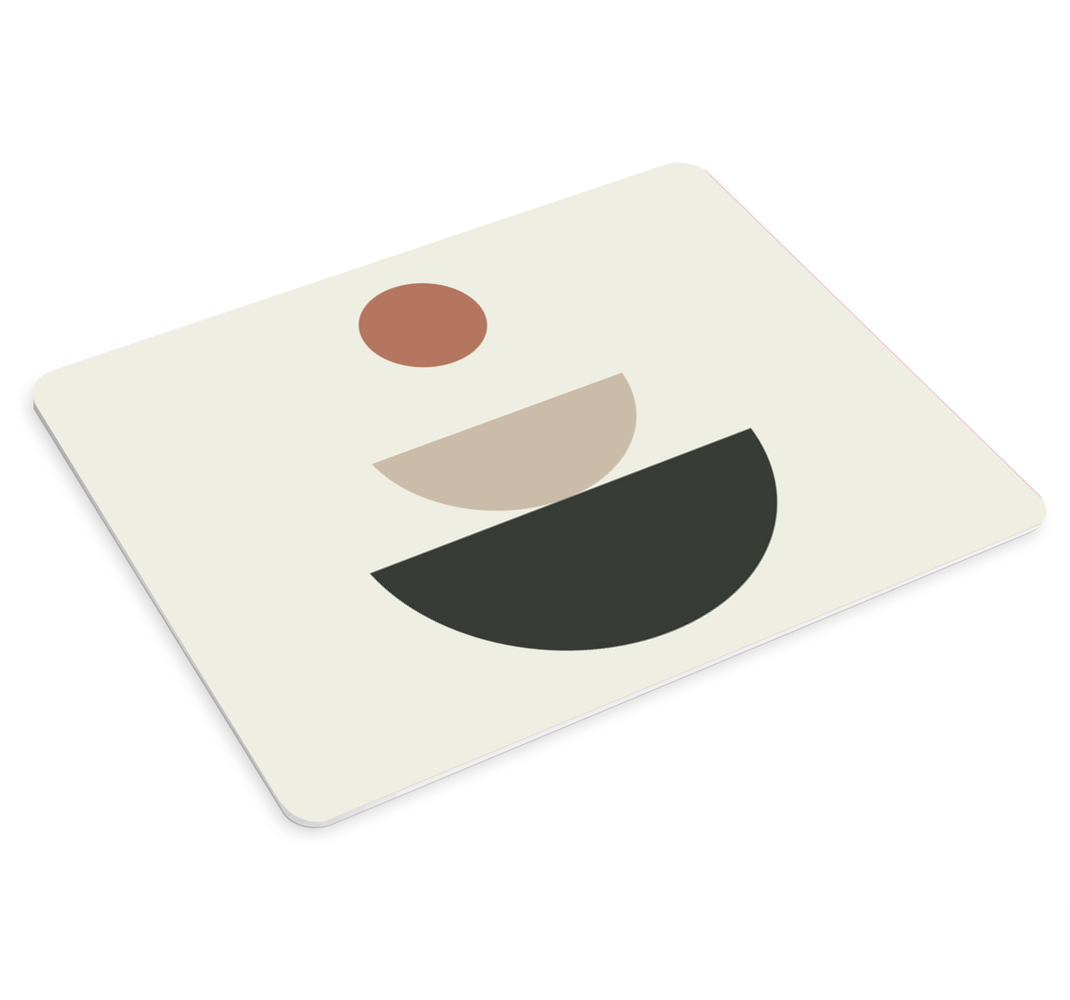 Fontanas abstraktus geometrinis meno pelės kilimėlis - „Tenstickers“